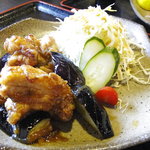 町屋カフェ 太郎茶屋 鎌倉 - 香味ソース和え定食