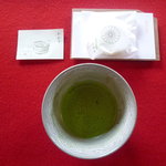 仁和寺　茶室 - 抹茶５００円