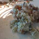 表参道うかい亭 - 舞茸のフリット　シャンピニオンソース