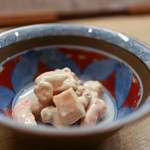 花いち - えびと柿 胡麻だれ☆