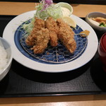 とんＱ - カキフライ定食2