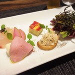 Lino - 前菜の盛り合わせ