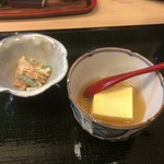玉子豆腐と野菜の白和え