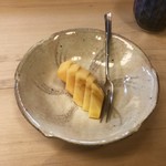 貴久政 - デザートの柿