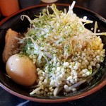 Golden Five Noodle - 〝SNS限定〟つゆ焼きそば(S)ニンニクあり+煮玉子