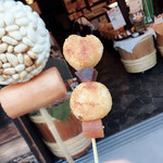 香味茶寮 壽俵屋 犬山井上邸 - 料理写真:醤油おこげ串