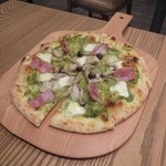 川珈琲店 - ３種のきのことベーコンのジェノベーゼ