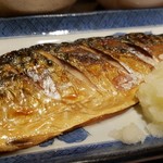 天乃江ダイニング - 焼魚定食(サバ)