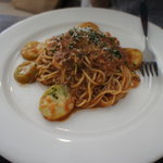 ha-na - やんばる島豚とナーベラーのボロネーゼ１０００円