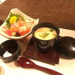 三瀬谷 大黒屋 - コース…造り、箸休め