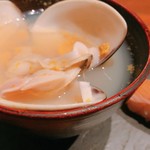 京橋もと  - 蛤のいちご煮