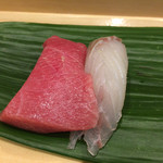 鮨文 - 中トロとスズキから、上寿司が始まります。