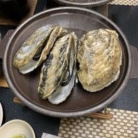 いかだ荘 山上 - 焼き牡蠣