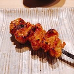 鳥しき - 2018.10.  手羽先の皮