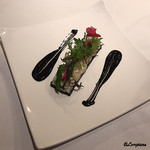 カーサ・デル・チーボ - いか墨のジェナティーナに菱蟹と槍烏賊のタルターラ