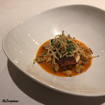 カーサ・デル・チーボ - 黒曹以の鱗焼に白魚のフリット