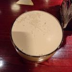 HUB - この日の店員さんはシャムロック書いてくれました