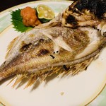 錦江湾 - 甘鯛の塩焼き。