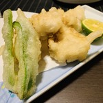 錦江湾 - 白子の天ぷら。