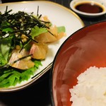 錦江湾 - 鯛茶漬け。