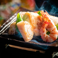 陶板焼き　魚介
