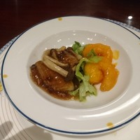 萬珍樓 本店 - 海老と松笠イカの炒め