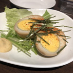 Suiba - 煮玉子のシェリー醤油漬け