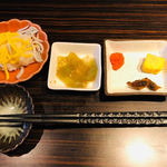 小野の離れ - まずは小鉢から！