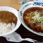 辻井餅店 - カレーセット(中華(中))
