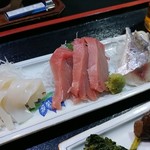 泉寿司 - 刺身の図