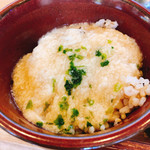 カフェ・フェロー - マクロビ膳の玄米にとろろかけた