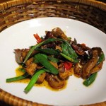 蓮香 - 全菌腊味（瑶族の干し肉、きのこ色々家庭風炒め）