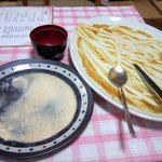 とんきち - ジャンボカツカレーの大盛完食！