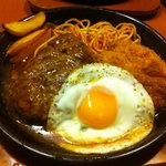 陶板焼きハンバーグ 俵屋 - 