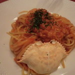 Sole - 妻が食べたカニクリームスパゲティ