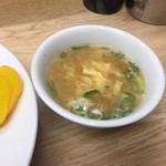 春日飯店 - 濃くてトロリの卵スープ