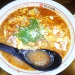 九州麺 本格餃子 清正 - 豚骨タンタン麺(5辛)890円 あと飯付き