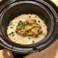 南渋谷 なみの上 - 雲丹の炊き込みご飯2