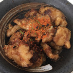 横浜ラーメン 福家 - 鶏皮￥0