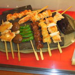 あさ香 - 串焼き盛り合わせ