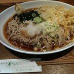 四季の味 華のれん - 冷やしたぬきそば大盛