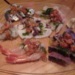 UOKIN PICCOLO - 海のカルパッチョ６点盛