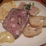 UOKIN PICCOLO - パテドカンパーニュ＆鶏レバーのテリーヌ2点盛