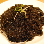 魚礁 - イカスミリゾット絶品ョ！！！！