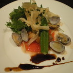 Karoku - 「菜の花のコース」魚料理