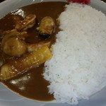 展望レストラン・ワンピース - シーフードカレー900円