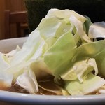 湘南ねぎ家 - 炒飯セット￥940のラーメン＋キャベツ￥100