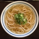 うどん 一福 - かけうどん小 ひやあつ