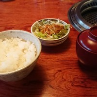 やきにくのバクロ 博多店 - ランチセット