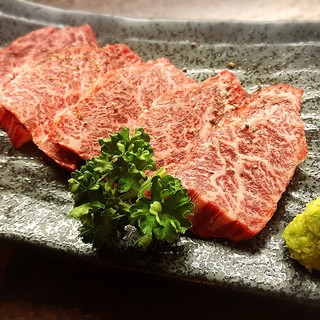 Carefully selected “authentic skirt steak”. You'll be surprised at how fresh it is, even as sashimi!